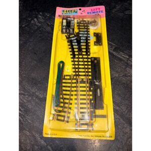 Atlas HO Scale Left Remote Snap-Switch Model 50 Brass Rail Train Track New